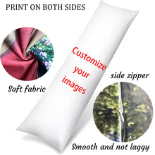 Customized Double-Sided Printed Pillow, DIY Pictures, Idol Pet Anime, Sleep Companion（Only Includes Pillowcase）