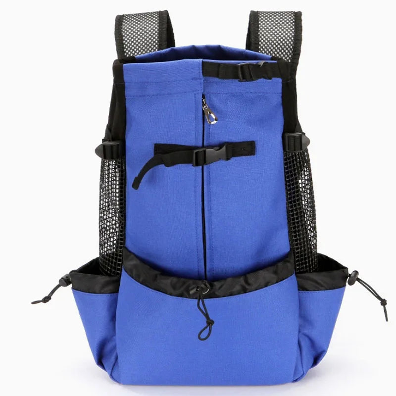 Dog Backpack Carrier Open Top Pet Travel Bag Breathable Washable Portable Outdoor Cycling Shopping Puppy Cat Backpack Pet