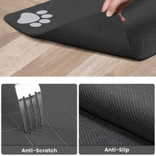 Pet Feeding Mat For Food And Water Bowl Absorbent Quick Dry Pet Placemat With Rubber Backing For Dog And Cat 3040/4050/4060 Cm