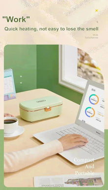 220V 36W 900ml Electric Lunch Box Water Free Heating Box Stainless Steel Food Warmer Portable Thermal Boxes For Office School