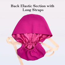 Ponytail Working Caps with Satin Lining for Women TOOTH Pet Doctor Nurse Scrubs Hat Stretch Long Hairs Nursing Caps C-TL-02