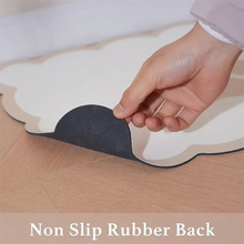 Pet Feeding Mat Absorbent Anti-Slip Dog Bowl Mat Diatomaceous Earth Pet Mats for Water and Food Bowl