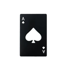 Stainless Steel  Spades A Winemaker Bottle Opener Playing Cards Bottle Opener Credit Card Beer Bottle Opener