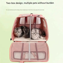 Large Capacity Portable Pet Cart Dog Breathable Pet Touring Car Zipper Sealed Backpack Out Luggage