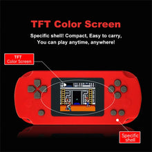 GAMINJA GC31 Retro Mini Handheld Video Game Console Portable TFT Color Screen 8Bit Game Player Built-in 128 Games