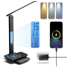 LED Table Lamp Eye Protection Students Learn Special Lamp Bedroom Bedside Wireless Charging Perpetual Calendar Table Lamp
