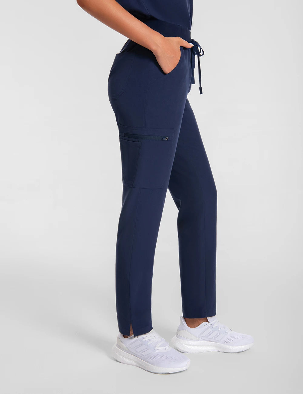 KUNGFU SCRUBS Women Nurse Scrubs Medical Uniform Top Antibacterial Soft Wrinkle-resistant Waterproof T-shirt Pencil Pants