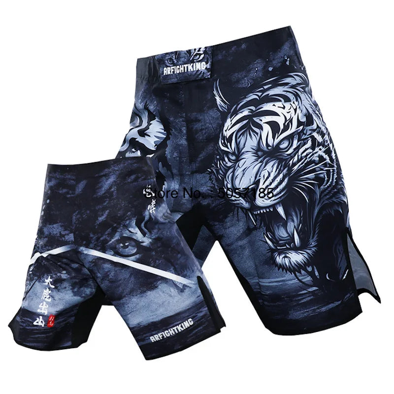 MMA Shorts Jiu Jitsu Muay Thai Fight Shorts Martial Arts