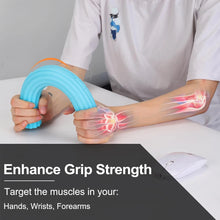 Flex Therapy Resistance Bar - Relieves Tendonitis Pain & Improves Grip Strength - Flexible Non-slip Material - Wrist Exerciser