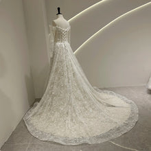 SL-9534 Customized SuLi Lace Wedding Dress For Women Brides Boho Robe De Mariee Long Sleeve Custom Made Wedding Gowns
