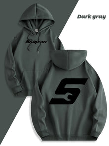 Sweat à capuche Red Snapon 2025, pull décontracté à manches longues, sweat à capuche chaud toutes saisons en maille 100 % polyester avec cordon de serrage