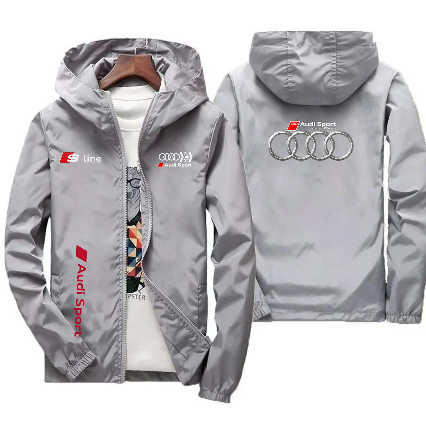 Audi Motorcycle Jacket Men Spring Summer Outdoor Sportswear