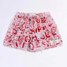 RYOKO RAIN New summer men's shorts men and women's fashion beach seaside casual shorts mesh sports quick-drying quarter pants