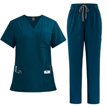 High-quality Medical Nurse Uniform Unisex Scrubs Pet Clinic Store Veterinary Dentistry Work Clothes Set Women Beauty SPA Uniform
