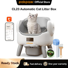 Pokpaw CL23 Automatic Cat Litter Box App 72L Large Capacity with Kitten Mode – Quiet Smart Litter Box Travel Cat Toilet Supplies