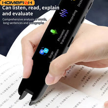 HOMEFISH Offline Translation Pen  Dictionary English Intelligent Scanning Point Reading 123 Languages Translator Pen
