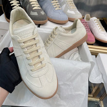 Retro GAT Sneakers Handmade Genuine Leather German Army Trainers Luxury Soft Flat Casual Shoes Men Women Spring Autumn Walking