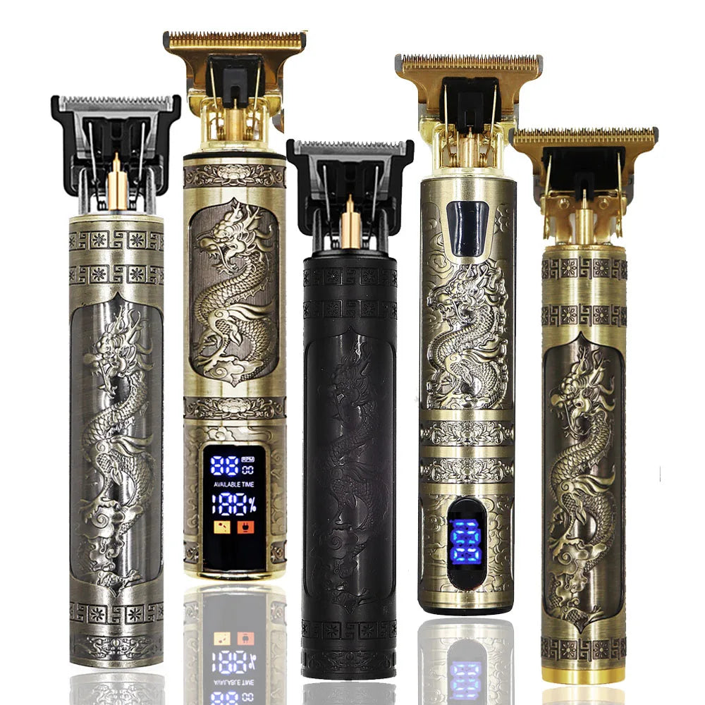 T9 Hair Clipper 0mm Barber Shaver Beard Trimmer Electric