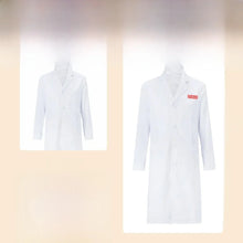 Long Sleeve White Lab Coat Work Uniform for Women Short Sleeve Summer Student Doctor Suit Male Lab Coat Isolation Gown