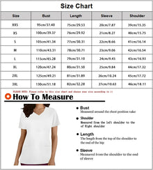 Fashion floral Nurse Uniform Short-Sleeve Shirt Commuting Work V-Neck Top Short Sleeves Functional Patch Pockets Women's T-Shirt