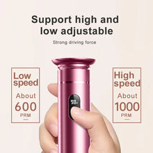 Aluminum Alloy Electric Foot Grinder For Feet - Dual Power Type-C/Battery, Callus & Dead Skin Remover Pedicure Tool
