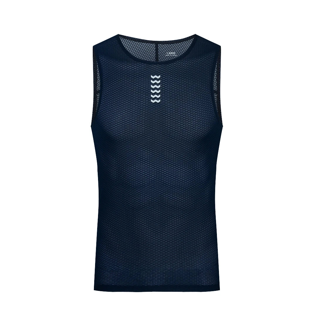 YKYWBIKE Men's Bicycle Vests Sleeveless Quick Dry Cycling Undershirt MTB Bike Base Layer Compression Bicycle Sport Jersey