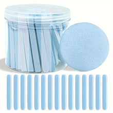 Compress Face Wash Puff with Storage Box Facial Cleansing Sponge for Makeup Remover Round Face Wash Sponge Skincare Beauty Tool