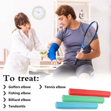 Flex Therapy Resistance Bar - Relieves Tendonitis Pain & Improves Grip Strength - Flexible Non-slip Material - Wrist Exerciser
