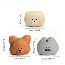 Dog Chew Toy Pet Squeaky Ball Toy Teeth Care Cartoon Rubber Latex Interactive Trainning Puppy Pet Dog Supplies