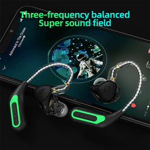 KZ AZ10 Bluetooth 5.4 Wireless Ear Hook Earphones Upgrade Cable HiFi Headset Sport Game Headphone Line For KZ ZS10 PRO ZSX ZAS