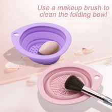 1/2PCS Silicone Makeup Cleaning Mat for Cleaning Makeup Brushes Makeup Brushes Wash Brush Cleaner Tool HZSQJGZ04