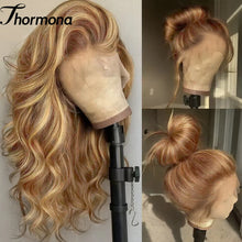 Balayage Blonde 13x6 Lace Front Wig HD Ombre Body Wave