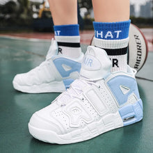 Men's Brand Palm Air Cushion Basketball Boots Basket Casual Mid-Top Trendy Designer Outdoor Sports Sneakers Large Size Men Shoes