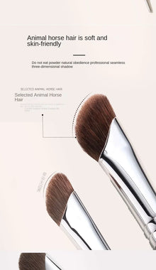 Nose Contour Brush Flat Nose Contour Brush Angled Contour Makeup Brush Natural Hair Angled Contour Shadow Smudge Makeup Brushes