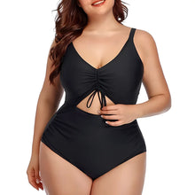 Plus Size Floral One Piece Swimsuit With Tummy Control