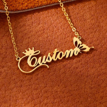 Custom Name Necklaces For Women Men Stainless Steel Customized Pendant Necklace Personalized Neck Chain Jewelry Birthday Gift