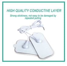 30/50/100pcs Electrode Pads Conductive  Therapeutic Electrode Snaps for Tens Unit Compex Electrical Muscle Stimulator Patches