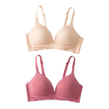 FallSweet 2PCS/set Seamless Push Up Bra for Women Wireless Bralette 3/4 Cup Soft Comfortable Underwear Sexy Female Lingerie