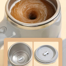Portable Automatic Stirring Coffee Mug Magnetic Electric Stainless Steel Self Mixing Coffee Tumbler Rotating Home Office Travel