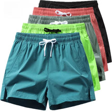 New Summer Mens Sports Sweatpants Pockets Gym Casual Shorts Basic Lightweight Pants Running Jogging Beach Shorts Men Swimwear