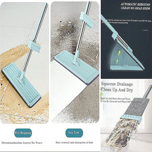 Newest Microfiber Flat Mop Hand Free Squeeze Cleaning Floor Mop with Washable Mop Pads Lazy Mop Household Cleaner Tools 2023