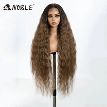 Noble Cosplay 42 Inch Blonde Ombre Synthetic Lace Front Wig