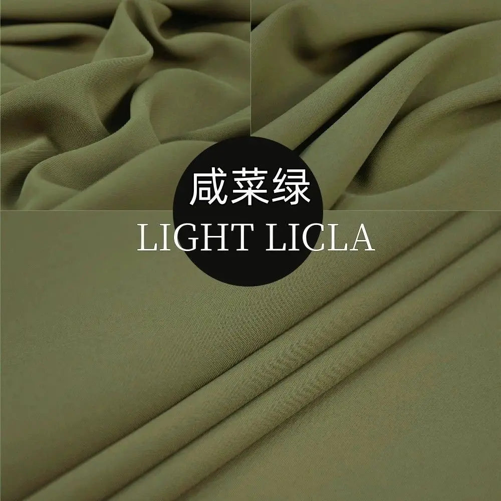 Micro-stretch Suit Apparel Sewing Fabric Twill By The Meter for Pants Uniform Clothes Skirts Thickened Anti-wrinkle Plain Winter