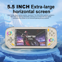 RG52 MINI Handheld Game Console Support Bluetooth WIFI RK3562 Chip 64/128G EmuELEC System 5.5'' IPS Screen Video Game Console