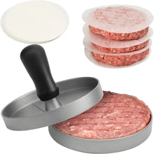 Presse à hamburger pour cuisine domestique, moule à steak haché rond, outil créatif de préparation de petit-déjeuner, en aluminium