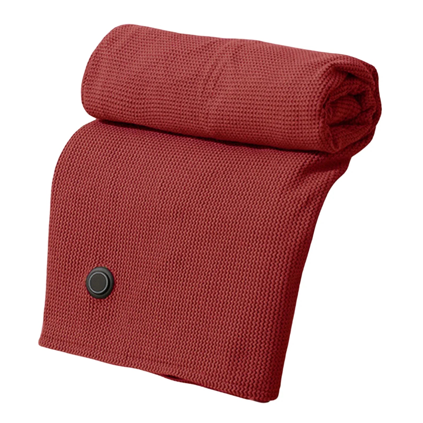 Corded Heated Blanket USB Powered Soft Zipper Shawl Wrap 3 Temperature Adjustment Warm Heating Scarf for Indoor Outdoor