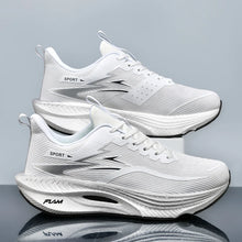 Marathon Men Sports Running Shoes Carbon Board Air Cushion Breathable Lightweight Women's Comfortable Athletic Nonskid Sneakers