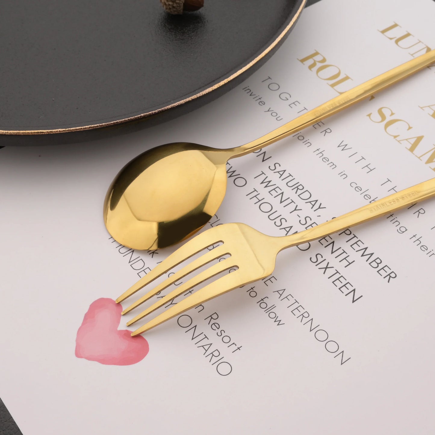 6Pcs Mirror Dinner Forks Cutlery Gold Stainless Steel Fork Flatware Kitchen Silverware Western Dinnerware Restaurant Fork Set