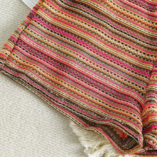sexy knitted striped halter tie bikinis sets three pieces with shorts swimsuits beachwear bathing suit swimwear biquini tankini