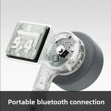 In Stock FiiO EH11 Retro Wireless Headphones Small HIFI Over-Ear Design Headset Lightweight Mechanical Shell Bluetooth Headphone